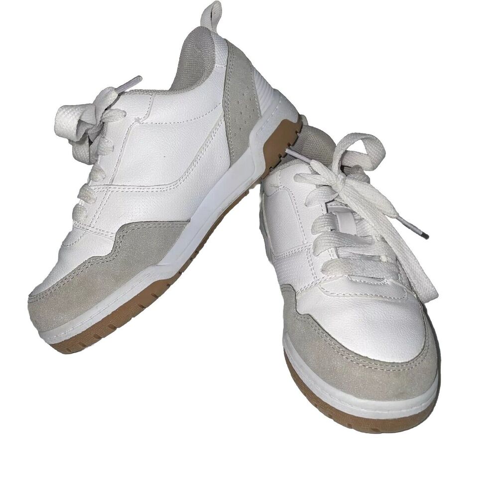 Boys Kids Fubu Half Court White Sneakers Size 13 Summer School Outdoors